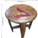 Imperial St. Louis Cardinals Oak Barrel Table