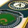 YouTheFan Oakland Athletics 3D Stadium View Banner