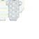 Luvable Friends Cotton Bodysuits 5-pack - Unisex Basic Elephant (10160652)