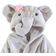 Little Treasures Baby Plush Bathrobe - Blossom Elephant (10374003)