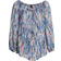 Nic And Zoe Toucan Shirt - Blue Multi