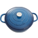 Crock-Pot Artisan 5-Quart Enameled Cast Iron Braiser Pan, Teal Ombre con coperchio 4.7 L