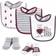 Hudson Cotton Bib and Sock Set Drop The Beet 5-pack