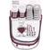 Hudson Cotton Bib and Sock Set Drop The Beet 5-pack