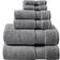 Madison Park Splendor Towel Grey (147.32x76.2cm)