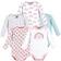 Hudson Baby Cotton Long-Sleeve Bodysuits 5-pack - Modern Rainbow (10118722)