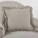 Saro Lifestyle Ruffled Complete Decoration Pillows Beige (50.8x50.8cm)