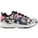 Easy Spirit Romy W - Black Leather Floral Print