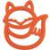 Itzy Ritzy Chew Crew Silicone Baby Teether Fox