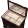 Pko Inc Large Brushed Jewelry Box - Brown