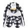 Hudson Trapper Hat, Mitten & Bootie Set - Black White Plaid (10159381)