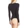 Yummie Long Sleeve Shaping Thong Bodysuit - Black