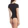 Yummie Short Sleeve Shaping Thong Bodysuit - Black