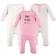 Hudson Baby Union Coveralls 3-pack - Heart of Gold (10151322)