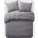 Swift Home Crinkle Duvet Cover Grey (228.6x228.6cm)