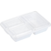 Good Cook Meal Prep 3 Compartment Food Container 10pcs