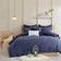 Urban Habitat Brooklyn Bedspread Blue (233.68x172.72cm)