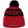 New Era Houston Rockets Sport Cuffed Knit Beanies with Pom Youth