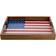 Mikasa Gourmet Basics American Flag Lazy Susan Serving Tray