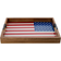 Mikasa Gourmet Basics American Flag Lazy Susan Serving Tray