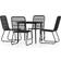 vidaXL 3099180 Patio Dining Set, 1 Table incl. 4 Chairs