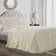 Lush Decor Ruffle Sängöverkast Beige (203.2x152.4cm)