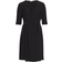 Kiyonna Essential Wrap Dress Plus Size - Black Noir
