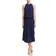 Ramy Brook Audrey Smocked Midi Dress - Navy