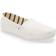Toms Recycled Cotton Alpargata - Vitt