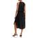 Ramy Brook Audrey Sleeveless Halter Drop Waist Midi Dress - Black