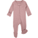 L'ovedbaby Organic Zipper Footie - Blush (OR454bl)