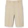 French Toast Boy's Flat Front Adjustable Waist Short - Khaki