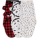 The Peanutshell Swaddle Wrap Plaid Woodland 3-pack