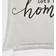 Lush Decor Let's Stay Home Script Cushion Cover White (50.8x50.8cm)