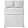 London Fog Flannel Duvet Cover White (228.6x172.72cm)