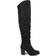 Journee Collection Kaison Extra Wide Calf - Black