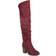 Journee Collection Kaison Extra Wide Calf - Wine