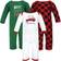 Hudson Baby Baby Coveralls 3-pack - Christmas Gift ( 10115331)