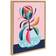 Kate & Laurel Sylvie Mid Century Modern Protea by Rachel Lee Framed Art 45.7x61cm