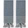 SKL Home Longborough Guest Towel Blue (66.04x40.64cm)