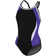 Dolfin Reliance Colorblock DBX Back One Piece Swimsuit - Black/Purple/White