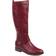 Journee Collection Ivie Wide Calf - Wine