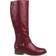 Journee Collection Ivie Wide Calf - Wine