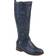 Journee Collection Ivie Wide Calf - Navy