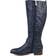 Journee Collection Ivie Wide Calf - Navy