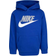 Nike Little Kid's Sportswear Club Fleece Pullover Hoodie - Game Royal/Light Smoke Grey/White