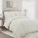 Lush Decor Reyna Duvet Cover White (228.6x)