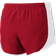 Nike Dry Tempo Running Shorts Girls - Sport Red/White