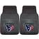 Fanmats Houston Texans Vinyl Car Mat 2-pack