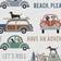 Beach Bums 2-pack Kitchen Towel Multicolour (76.2x50.8cm)